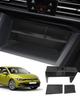 SXCY Volkswagen Golf 8 Center Console Box VW Golf8 Exclusive Console Tray Storage Box Golf Variant 8 Small Item Storage Design Custom Interior