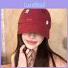 Cotton Breathable Baseball Cap With Bear And Letter Embroidery Design Fall For