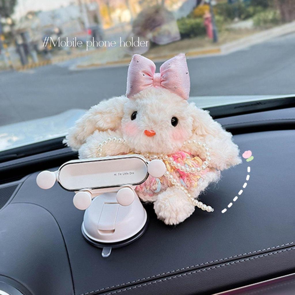 2026 New Model Car Phone Holder: Dashboard & Console Suction Cup Stand for Girls' Navigation