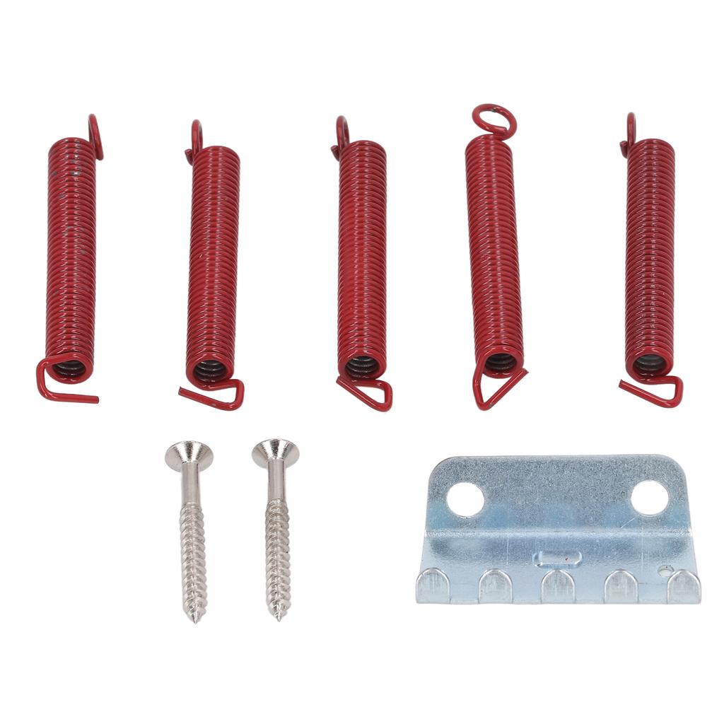 Guitar Tremolo Bridge Springs Kit Replacement Noiseless Accurate Instruments Accessories Red