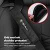 Leather Car Seat Belt Cover Safety Belt Shoulder Protection Pads For Alfa Romeo 159 Giulietta Giulia 147 Mito 156 159 166 GT