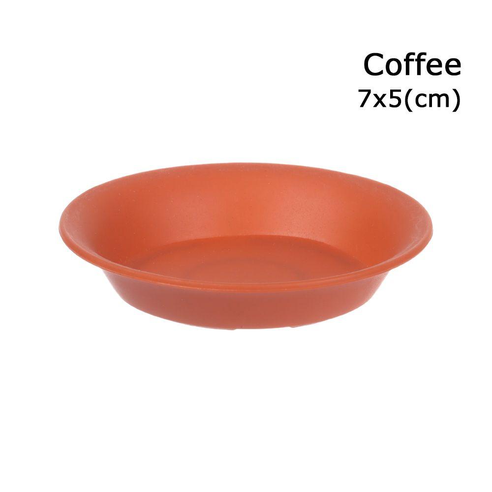3Pcs Round Drip Trays Plant Saucer Garden Durable Flower Pot Indoor Outdoor Heavy Duty Plastic Tray Saucers Home Decor