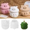 Simulation Mushroom House Silicone Candle Mold DIY Handmade Aromath Soap Plaster Resin Craft Casting Molds Home Decor Art Gifts