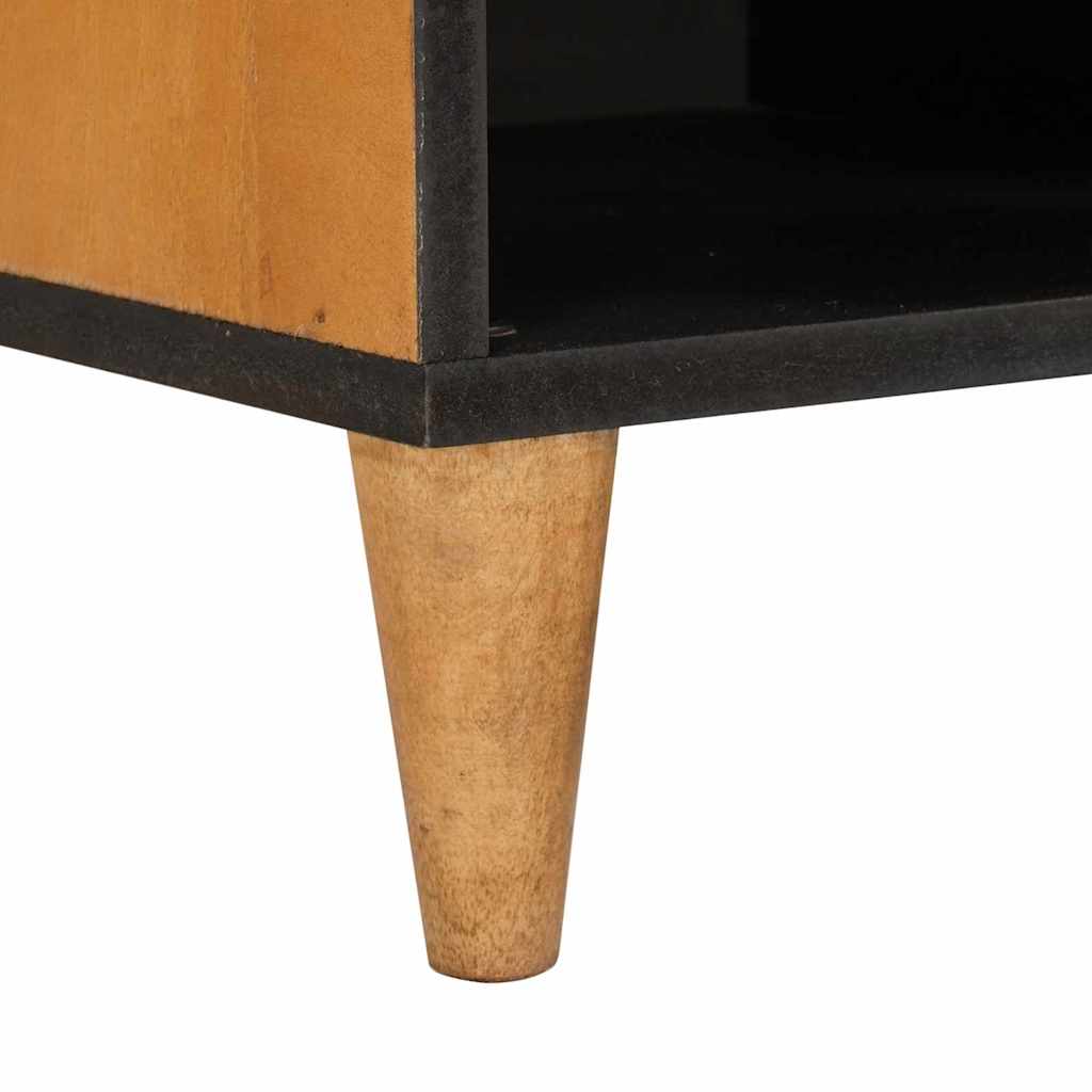 TV Cabinet with Drawers 80 X 33 X 46 Cm Solid Mango Wood