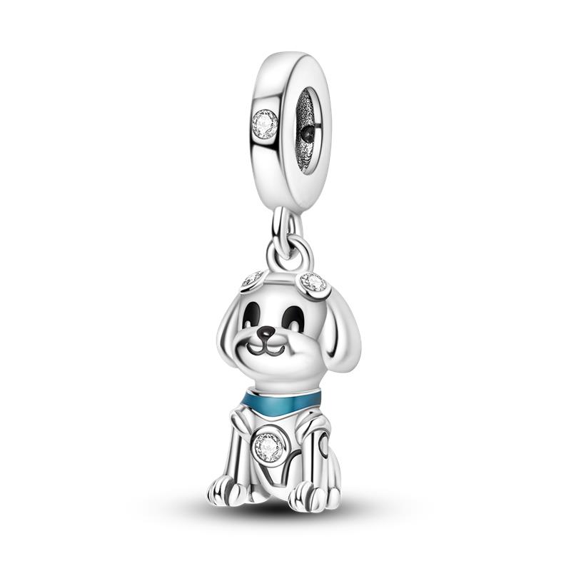 New Copper Cute Animal Series Charms Fit Original Pan Bracelet Diy Beads For Women Birthday Fine Jewelry Gift
