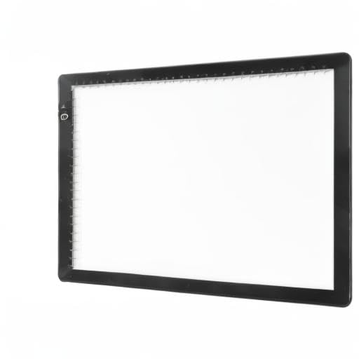 Slide viewer lightbox, ultra-thin light pad scanner with 3 brightness levels, USB-powered film negative and old slide scanning lightbox for displaying