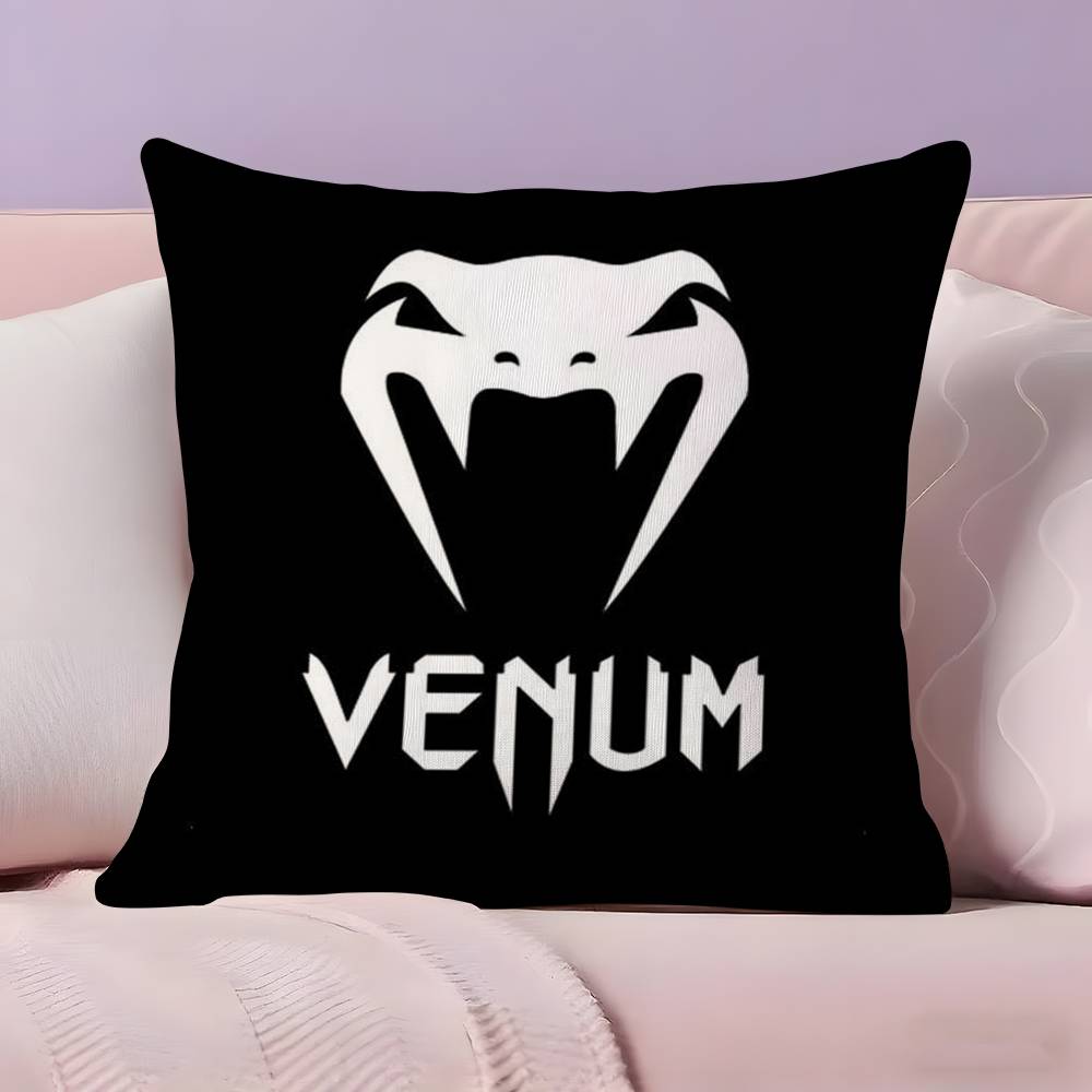 Stylový povlak na polštář V-Venum Ultra měkká tkanina šetrná k pokožce Pohodlí jako v oblacích & Skrytý zip