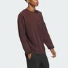 Wu Ji Collection Sweatshirts Men's Dark Gray Brown Crew Neck Moderate Regular IS0454