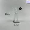 50ml/100ml Hot Sauce Bottles with Black Caps for Juice, Jam, Beverage, Cocktail, DIY Drinking