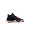 Air 4 Retro PS Rare Air Kids Sneakers Black Fire-Red Deep-Royal-Blue IB4388-003