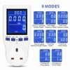 Plug Power Meter Energy Monitor Electricity Usage Volt Amps Watt kWh Consumption