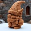 Yousheng Viking Gnome Figurine, 3D Printed Cute Nordic Dwarf Ornament, Whimsical Little Man Ornament Desk Decor for Home