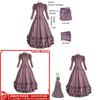 Abito Vittoriano Sposa Zombie Costume Cosplay Per Donne Festa di Halloween