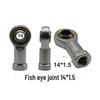 Y-Connector Hydraulic Tie Rod Cylinder Cast Steel Welded Fisheye Y-Fitting HOB I Type