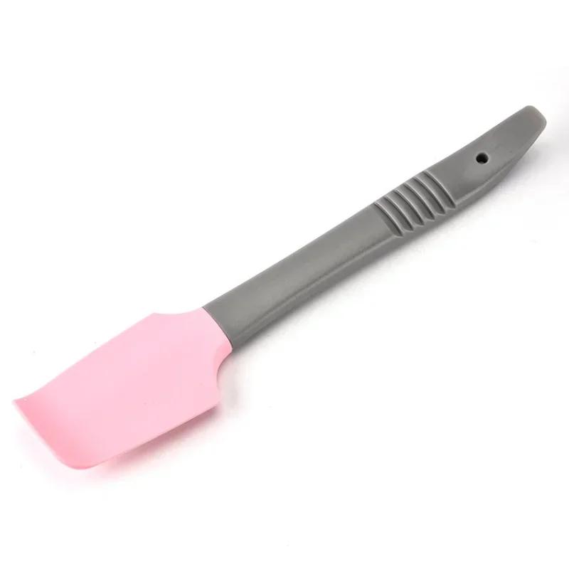 1PC Silicone Spatula Butter Cake Cream Scraper Blade Batter Brush Baking Tools Small Silica Gel Scraper Kitchen Baking Gadgets