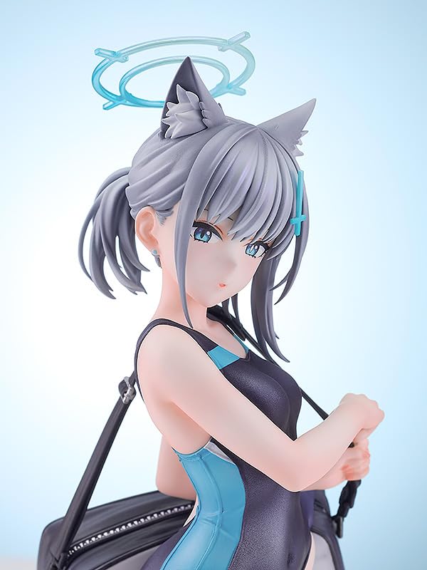 GOOD SMILE COMPANY Blue Archive Shiroko Sand Wolf scale plastic painted finished figure [Swimsuit] 1/7