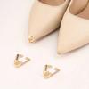 2PCS Pointed Toe Shoe Anti-kick Shoe Toe Protection Cover High Heels Repair Accessories Wear-resistant Toe Shoe Toe Protection High Heels