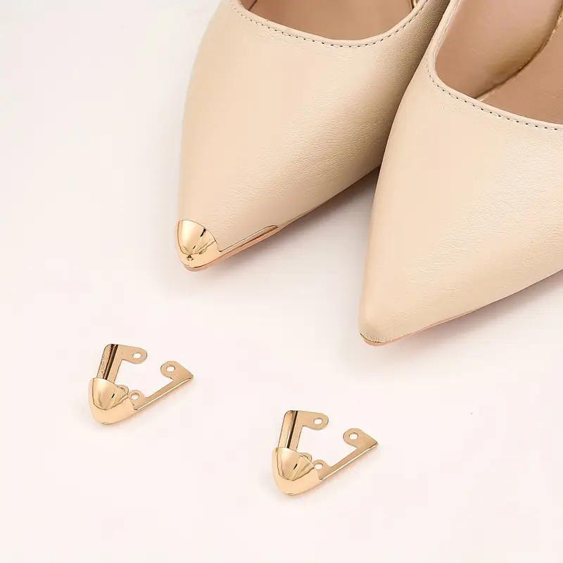 2PCS Pointed Toe Shoe Anti-kick Shoe Toe Protection Cover High Heels Repair Accessories Wear-resistant Toe Shoe Toe Protection High Heels