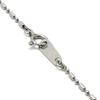 NON BRAND - Blue sapphire and diamondNecklace Pt900/sapphire Array