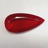 Certified Natural Red Ruby 90.09 Ct Pear Mozambique Heated Gemstone M064 L5Z40