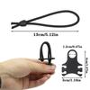Fishing Rod Fixing Strap Bungee Rod Lock with Snap Button Prevent Falling Off Fishing Accessories Fishing Rod Lock Strap