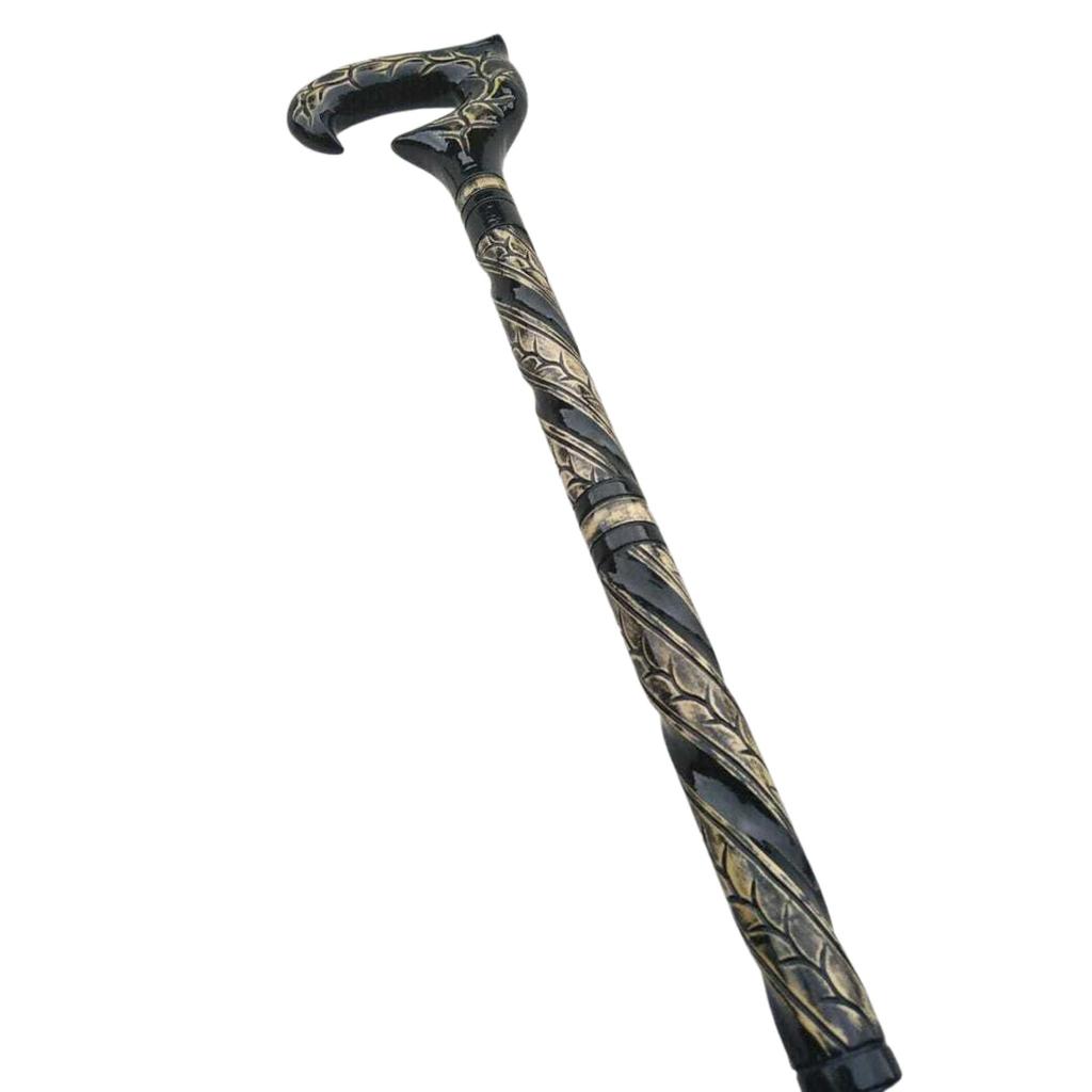 Derby Head Cane Wooden Walking Stick Design Vintage Style Hand Carved Gift Style