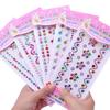 Kristall-Strasssteine DIY Schmuckschatulle Herz-Edelstein-Aufkleber - PVC Selbstklebend