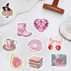 30PCS Cute Peach Sticker Phone Luggage Skateboard Laptop Harajuku Wall Room Cool Aesthetic Fashion Bar Living Stickers
