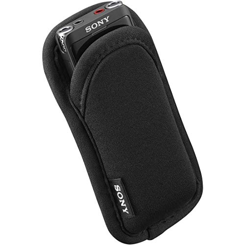 Sony IC Recorder USB 4GB Slim and Lightweight with S-Mic System, Up to 22 Hours of Continuous Use, Clear Voice Function, Black (ICD-UX570F B)