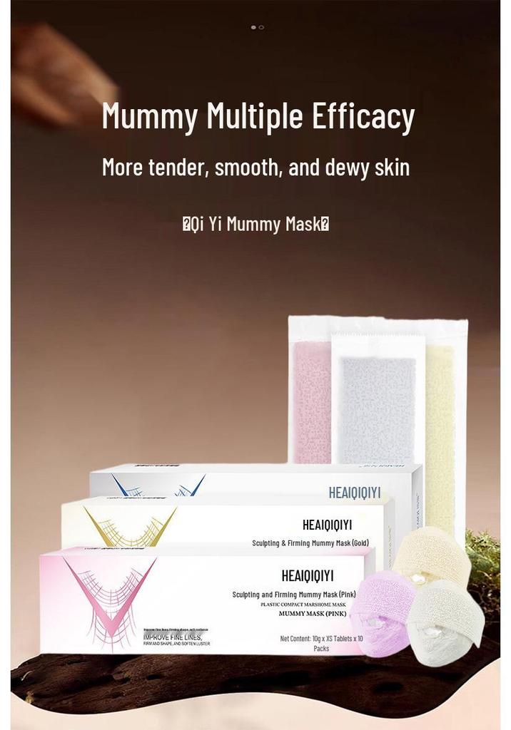 Beauty Salon V-Face Lifting & Firming Mummy Mask - Hydrating Boxed Set