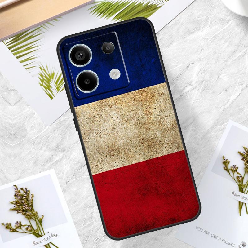 France National Flag Case For Xiaomi Redmi Note 14 13 12 11 10 9 15 Pro Plus Redmi 15 10C 12C 13C 14C 15C Cover