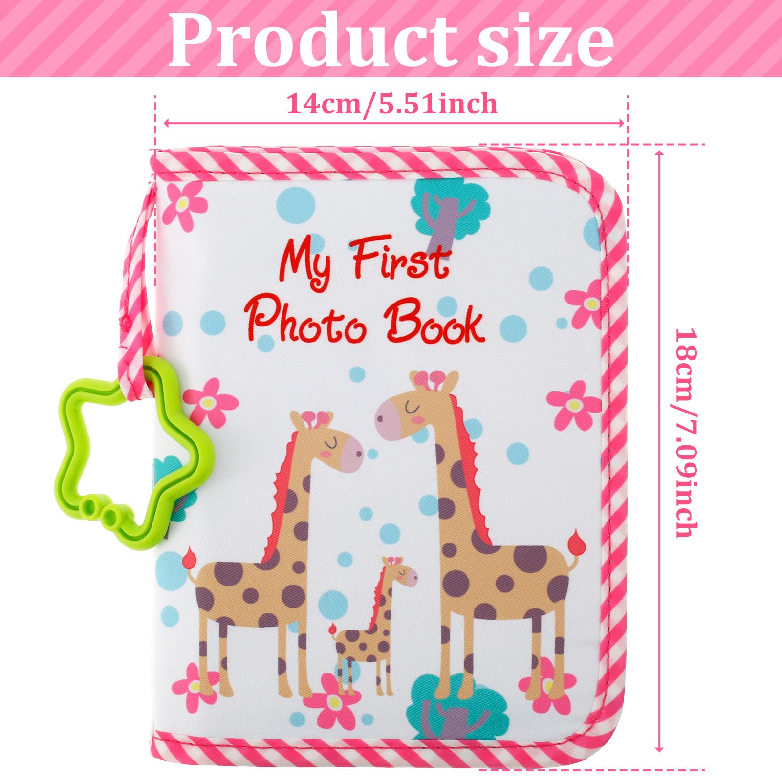 Soft Cloth Album Baby Growth Memorial Photo Album Baby Crib Cloth Book Toy Montessori Early Education Album Book Birthday Gift