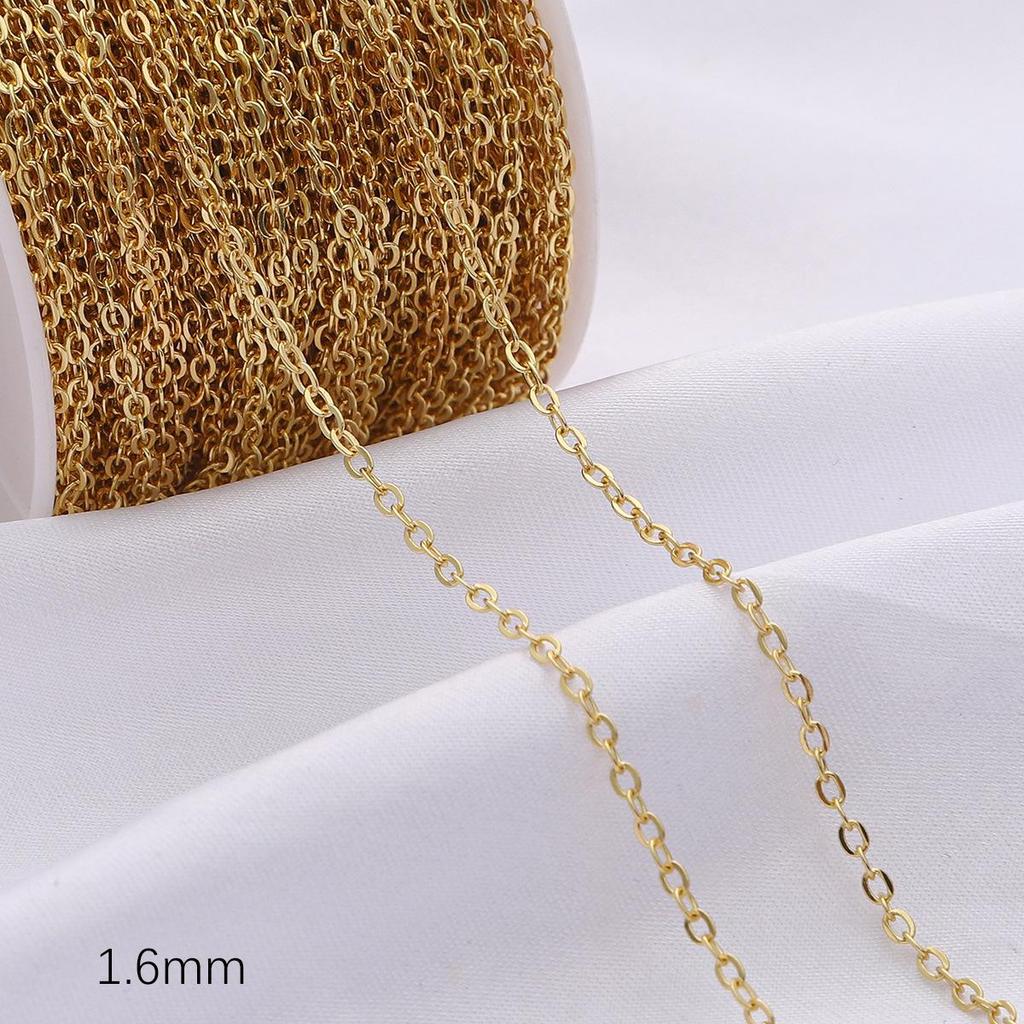 14/18K Gold-Filled Lobster Clasp End Cap, 9-Pin Open Jump Ring, Extension Chain for Handmade Jewelry DIY Accessories