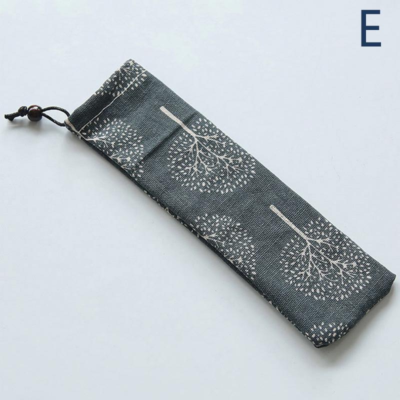 Cutlery Bag Reusable Travel Drawstring Pouch For Kitchen Tableware Fork, Spoon