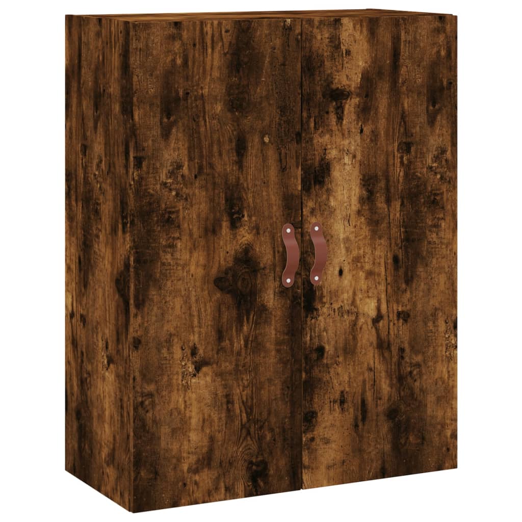 Wall Cabinet Smoked Oak 69.5 x 34 x 90 cm