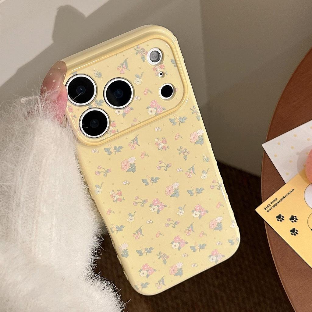 Blumenmuster Handyhülle für iPhone 16, iPhone 17 und iPhone 17 Pro Max