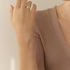 Lewe [6mm+10mm Pearl Earrings Free] Shining Cutting Ball Bracelet