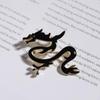 Premium Dragon Zodiac Brooch - High-End Alloy Sweater Accessory