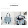 Large Capacity Soft Girl Shoulder Bag: Student Handbag for School, Tutoring, Commute