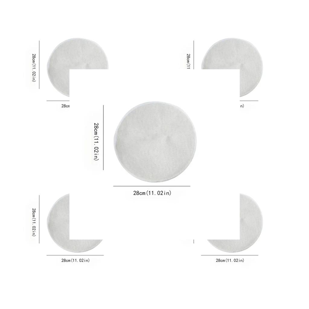 24/28/32CM Pure Cotton Steamer Cloth Household Drawer Cloth Steamed Rice And Bun Mat Round Cotton Gauze Kitchen Steamer