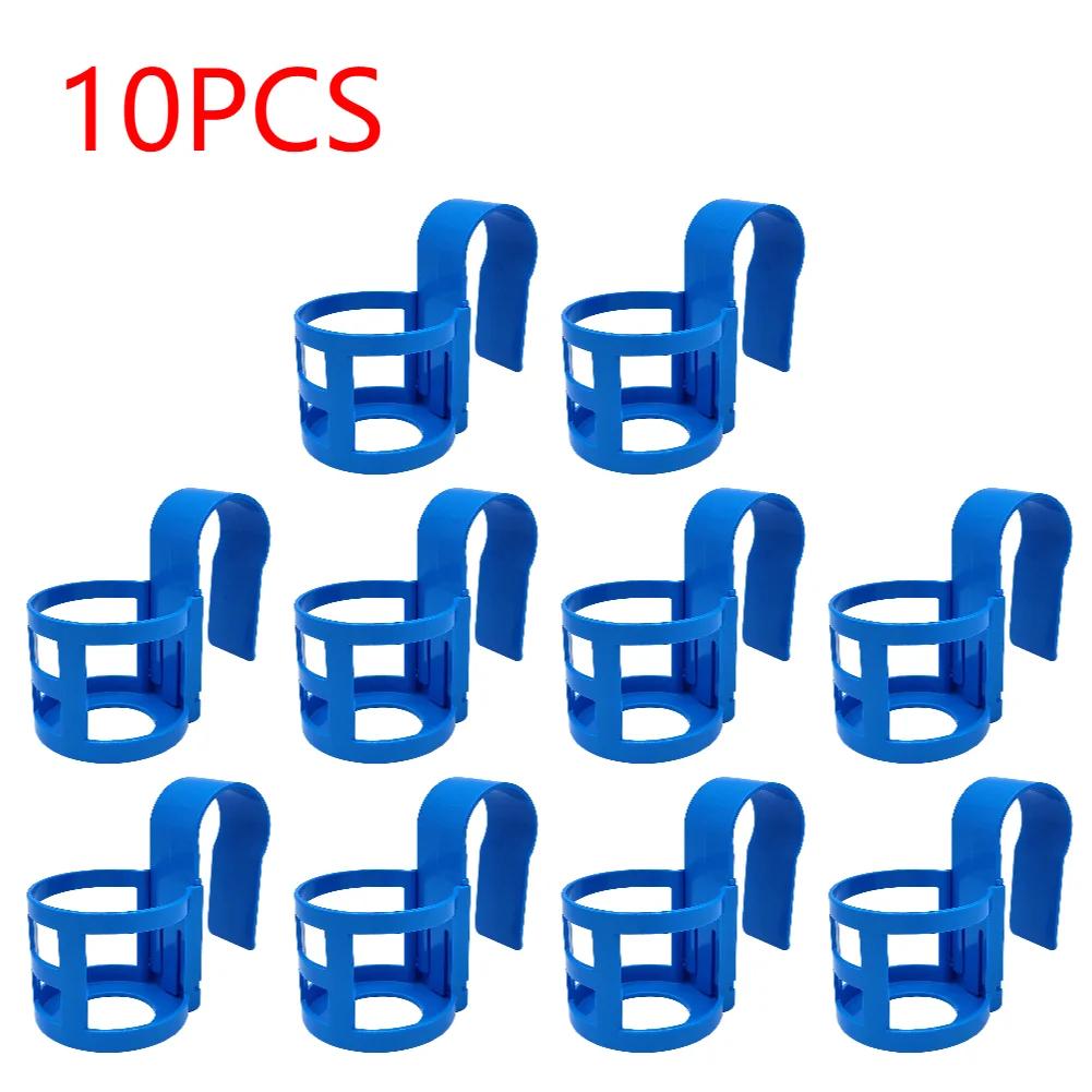 10-1PCS Water Cup Hanging Holder Reusable Beverage Drinks Beer Container Multifunctional Pool Water Cup Hang Swimming Pool Party