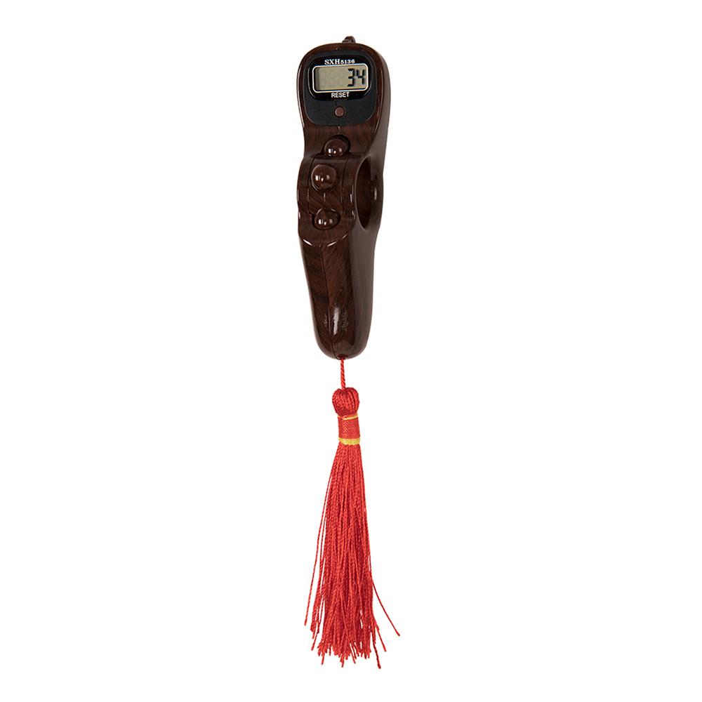Hand Counter Portable Digital Beads Counter Lcd Digital Electronic Rosary Beads Tally Toy Tassel for Meditation Muslim Prayer 1