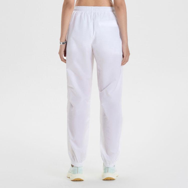 Saucony Logo Loose Fit Sports Knit Pants Women Pants Pearl-White SC1239143-1