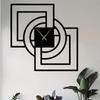 Iron Wall Art Abstract Geometric Modern Sculpture Powder Coated Metal Decor Gift
