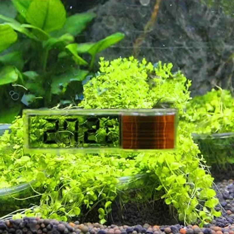 LCD 3D Digital Elektronische Temperaturmessung Aquarium Temperaturmesser Aquarium Thermometer Temperaturregelung Zubehör