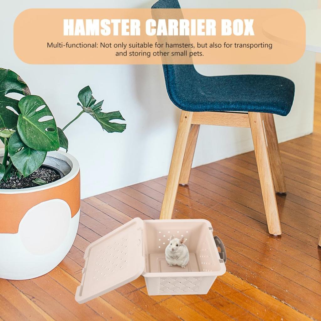Box Hamster Transport Box Storage Bins Hamster Cage Guinea Pigs Cages Guinea Pig Case Bird Carrier Small Animal Carriers Hamster Carrier Case Rat
