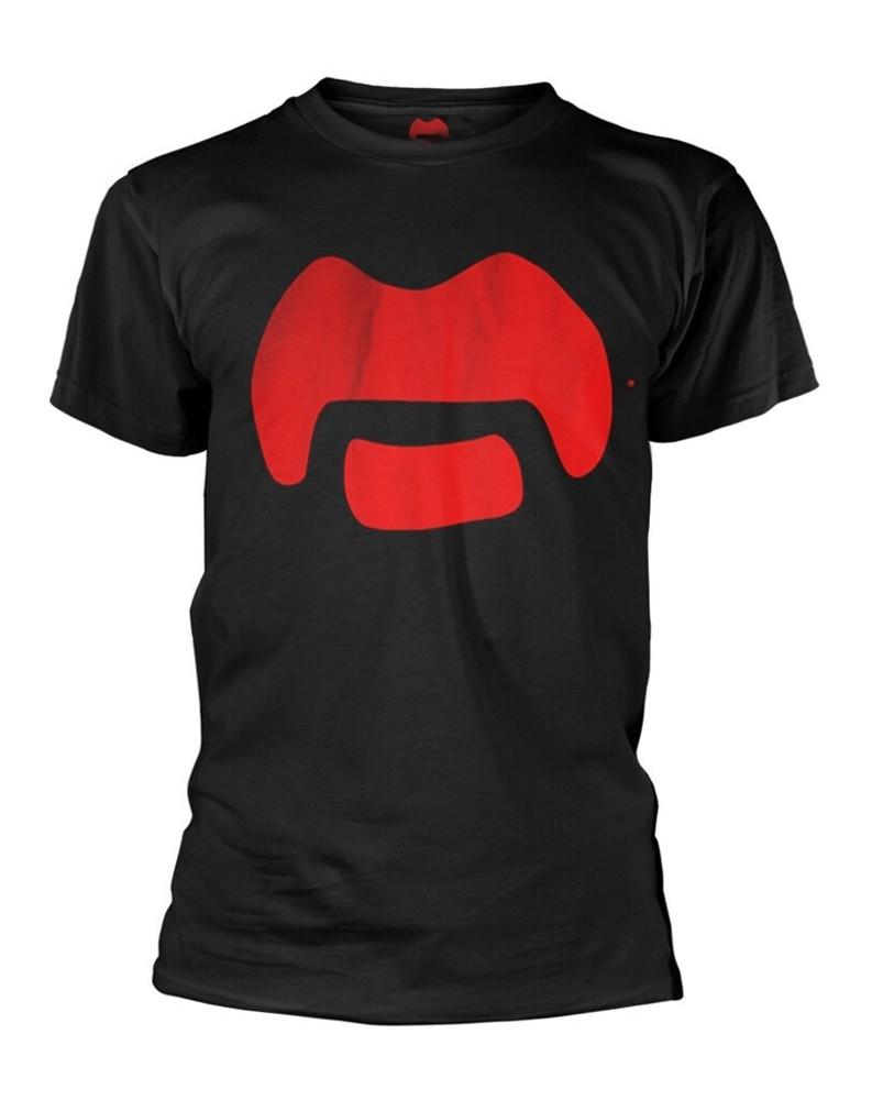 Frank Zappa Moustache Black T-Shirt XL