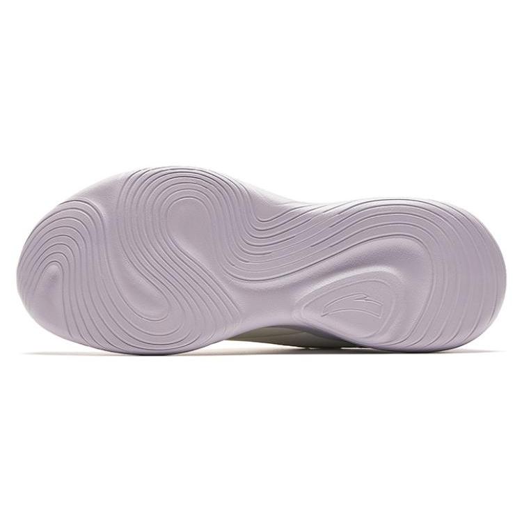 New Anta Lingyun Anti Slip Wear Resistant Low Top Running Shoes Women's Purple 922355540-7