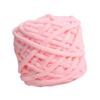 Chunky Chenille Yarn Comfortable Soft Chunky Yarn Bulky Thick Yarn Arm Knitting Yarn for Throw Pillow Hats Making Plush Weaving