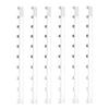 6Pcs Durable Metal Beehive Frame Strips Spacers Beekeeper Beekeeping Tool Equipment